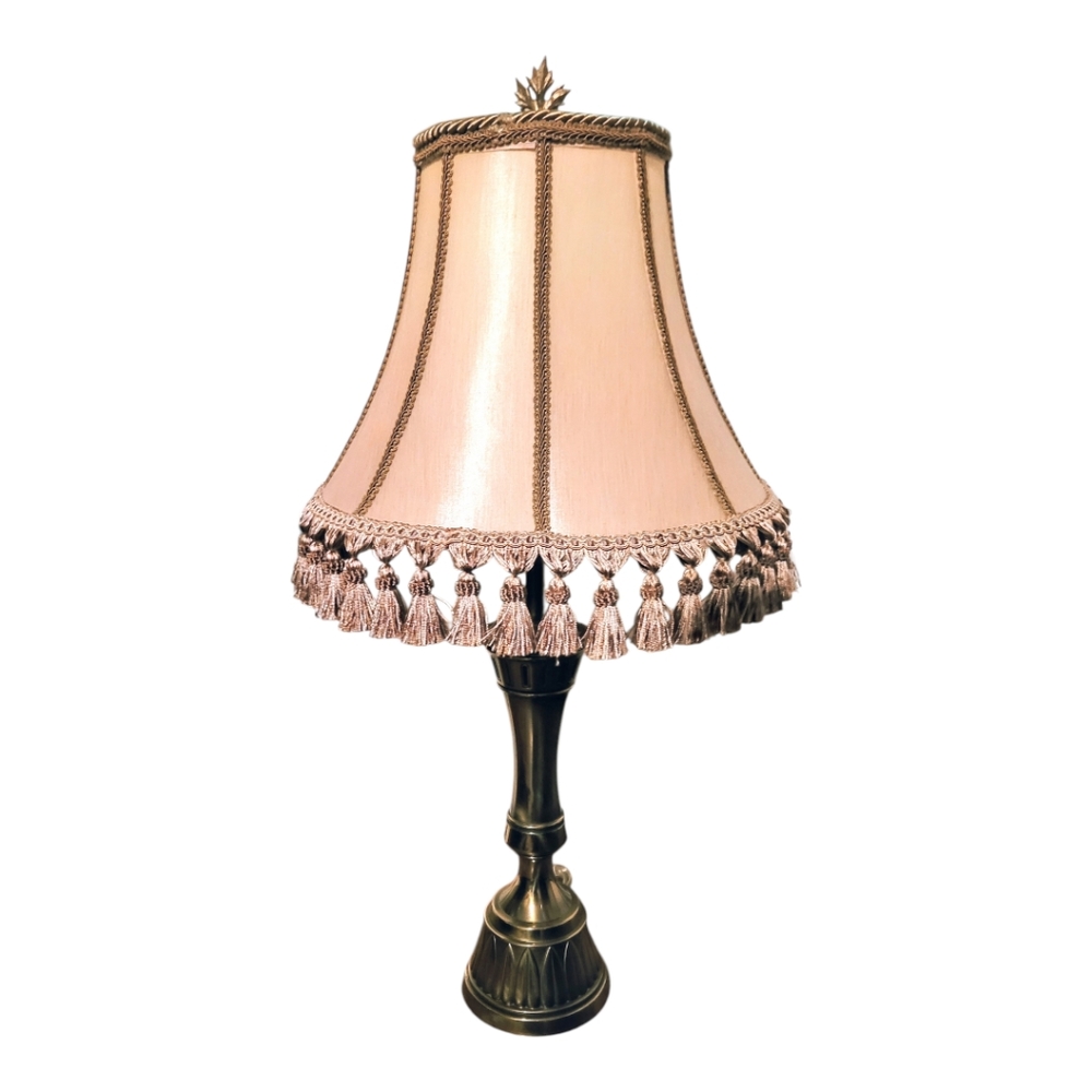 Vintage Stiffel Hollywood Regency Brass Lamp1